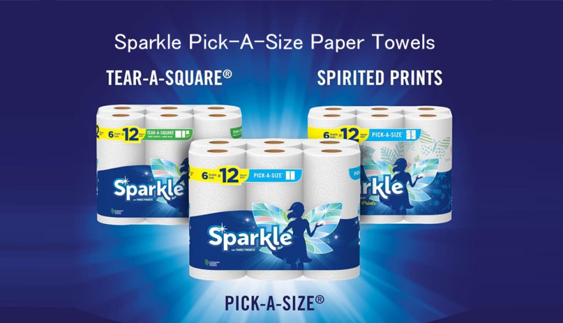 Sparkle Pick-A-Size Paper Towels